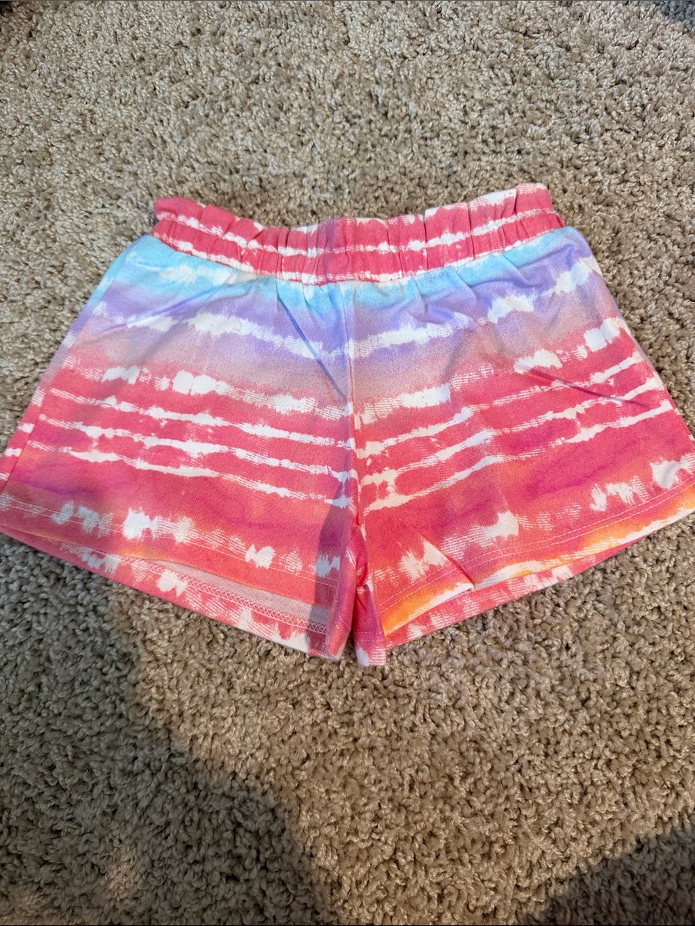 ***6 for $20***The Children's Place Pink Purple Tie-Dye Girls Shorts